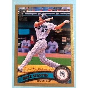 2011 Topps Gold Mike Stanton Florida Marlins-Now NY Yankees Giancarlo  #78